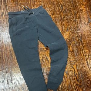 Superdry faded black sweats. Only worn once! Size 8, low rise fit